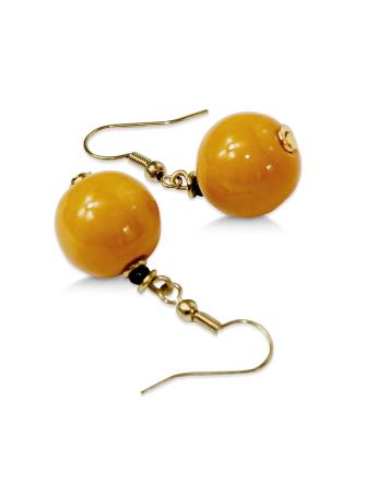 Kazuri Øreringe, Buttercup